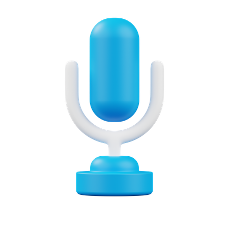 Microphone  3D Icon