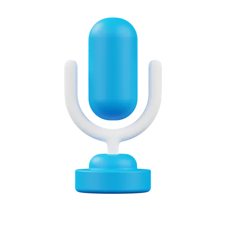 Microphone  3D Icon