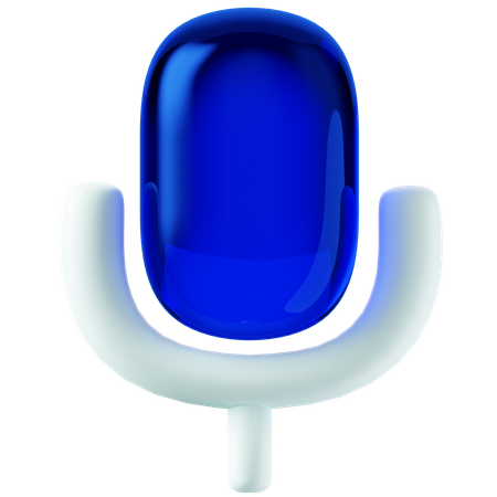 Microphone  3D Icon