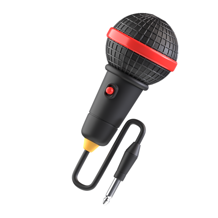 Microphone  3D Icon