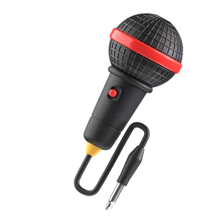 Microphone  3D Icon