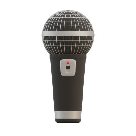 Microphone  3D Icon