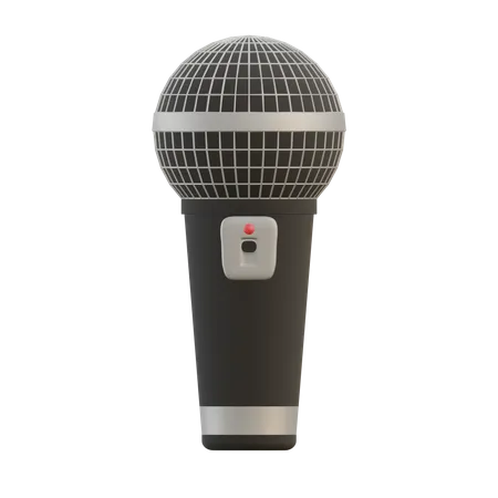 Microphone  3D Icon