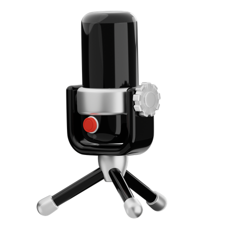 Microphone  3D Icon