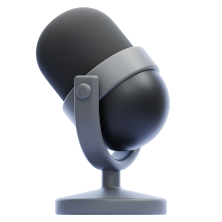 Microphone  3D Icon