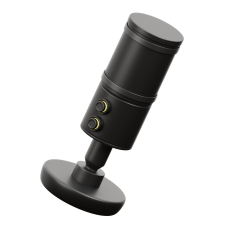 Microphone  3D Icon