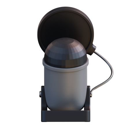 Microphone  3D Icon