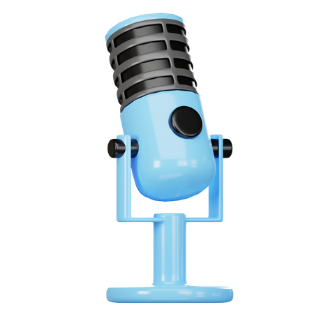 Microphone  3D Icon