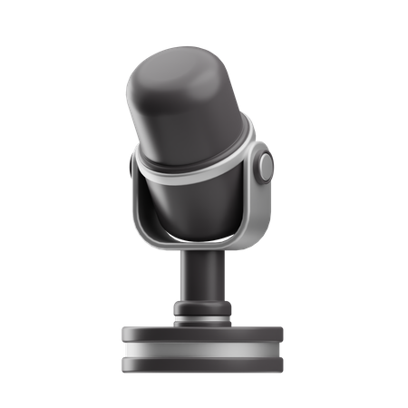 Microphone  3D Icon