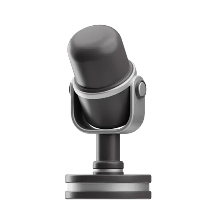 Microphone  3D Icon