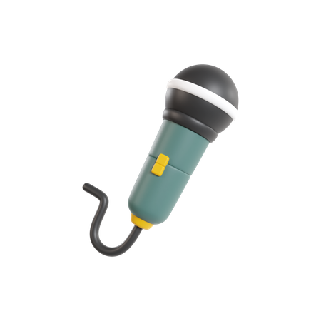 Microphone  3D Icon