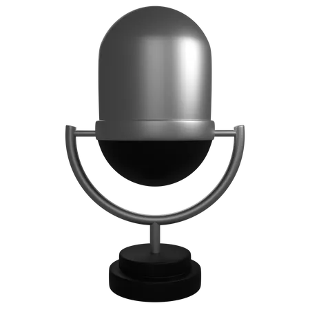 Microphone  3D Icon