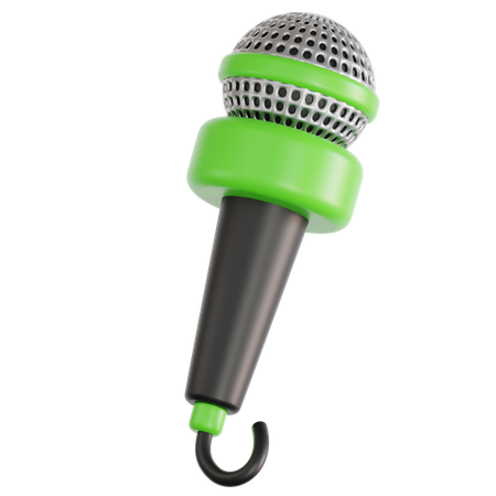 Microphone  3D Icon