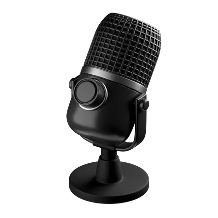 Microphone  3D Icon