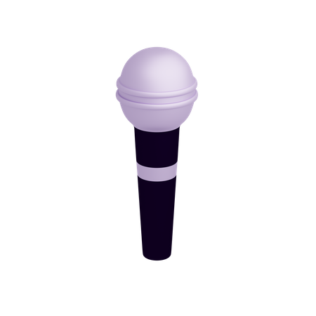 Microphone  3D Icon