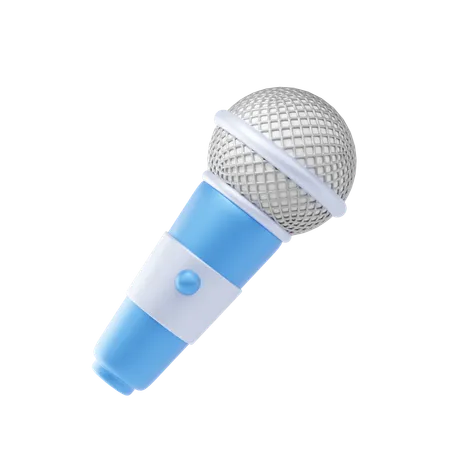 Microphone  3D Icon