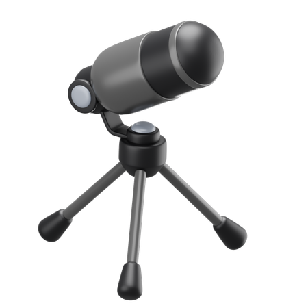 Microphone  3D Icon