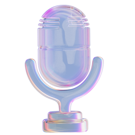 Microphone  3D Icon