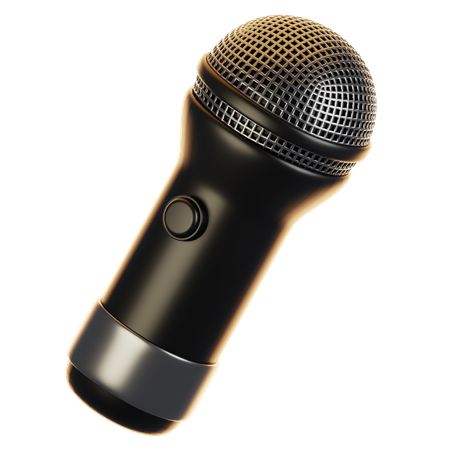 Microphone  3D Icon