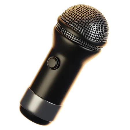 Microphone  3D Icon