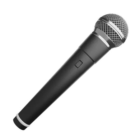 Microphone  3D Icon