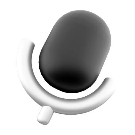 Microphone  3D Icon