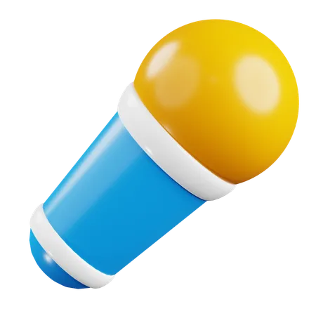 Microphone  3D Icon