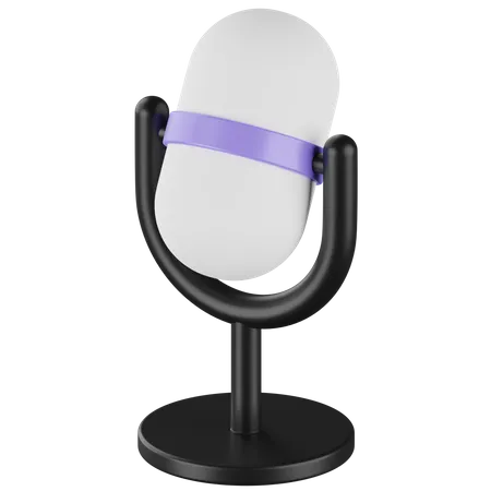 Microphone  3D Icon