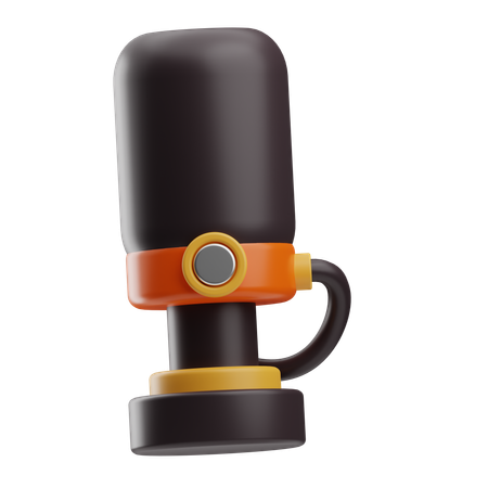 Microphone  3D Icon