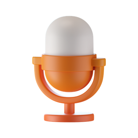 Microphone  3D Icon