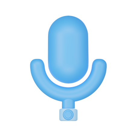 Microphone  3D Icon