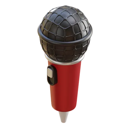 Microphone  3D Icon