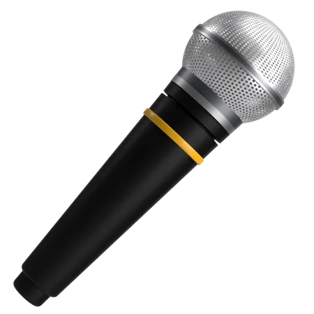 Microphone  3D Icon