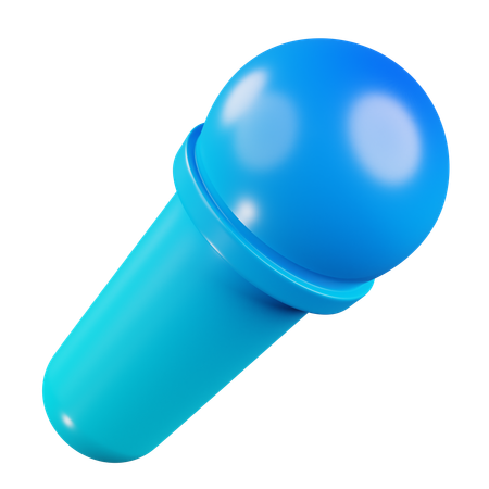 Microphone  3D Icon