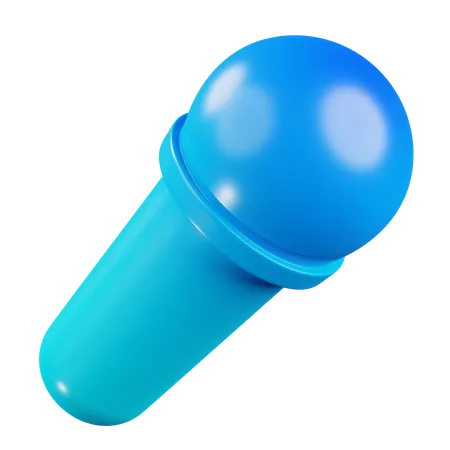 Microphone  3D Icon