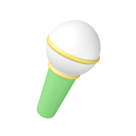 Microphone  3D Icon