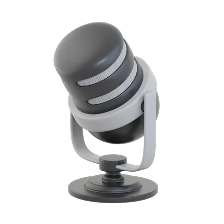 Microphone  3D Icon