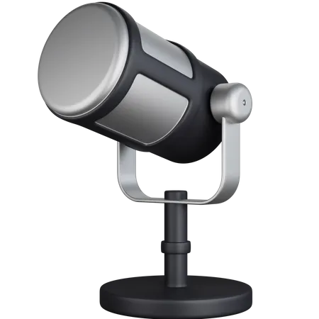 Microphone  3D Icon