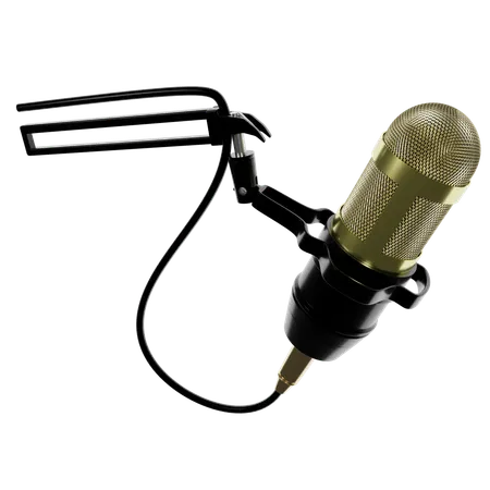 Microphone  3D Icon