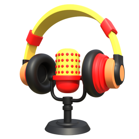 Microphone  3D Icon