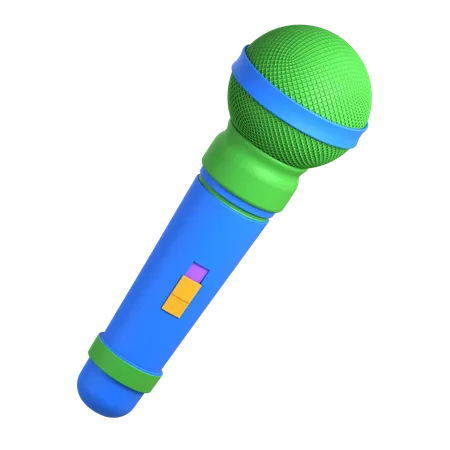 Microphone  3D Icon