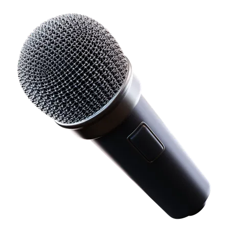Microphone  3D Icon