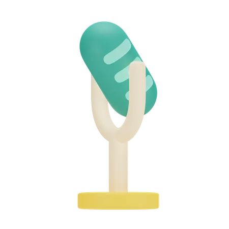 Microphone  3D Icon