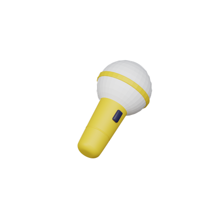 Microphone  3D Icon