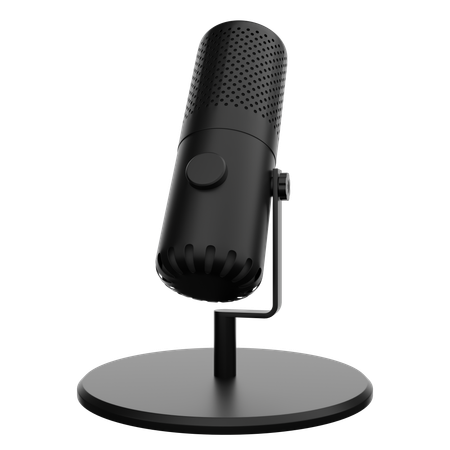 Microphone  3D Icon