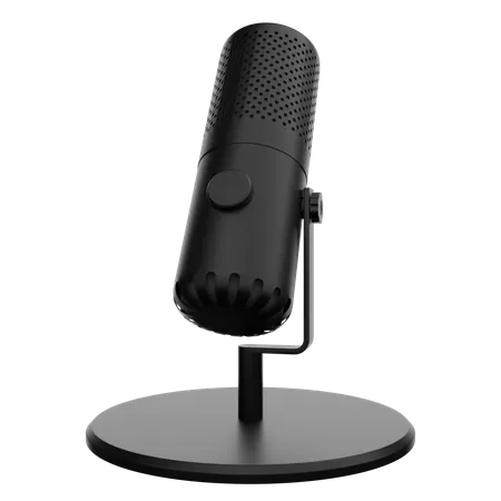 Microphone  3D Icon