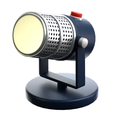 Microphone  3D Icon