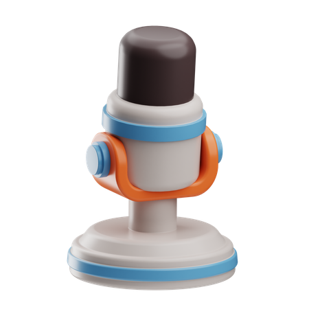 Microphone  3D Icon