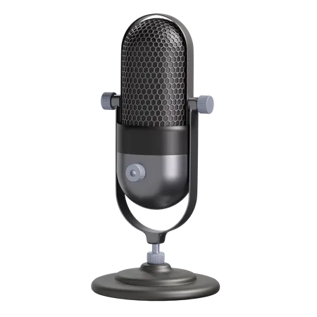 Microphone  3D Illustration