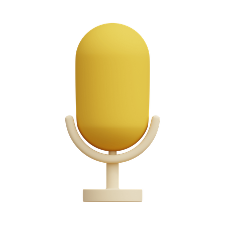 Microphone  3D Illustration